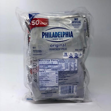 Cream Cheese Packets - Pack of 50