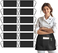 Load image into Gallery viewer, GREEN LIFESTYLE Server Aprons with 3 Pockets
