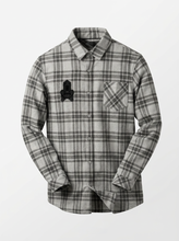 Load image into Gallery viewer, Grey Flannel with Throne Patch