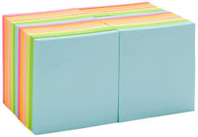 Load image into Gallery viewer, Square Sticky Notes - 3"x3", 24-Pack, Assorted Colors