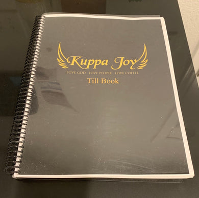 Kuppa Joy Till Book - One Unit